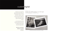 Desktop Screenshot of custom-digital.com